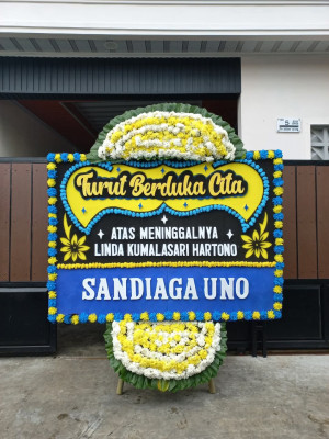 Papan Bunga Duka di Tejamari